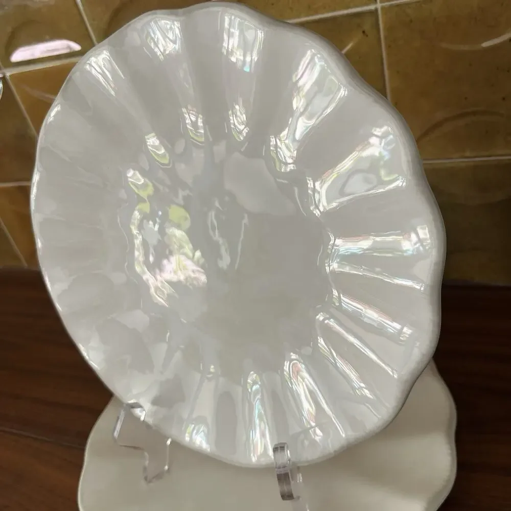 American Atelier Athena 5166 Ironstone Salad Plate 8.5